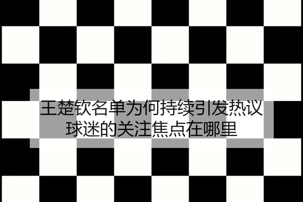 王楚钦名单为何持续引发热议 球迷的关注焦点在哪里
